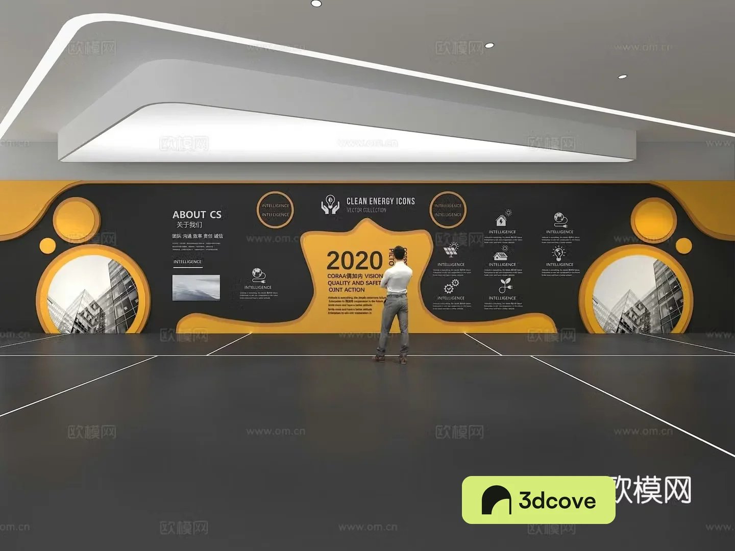 Cultural wall Corporate culture wall Display wall Theme wall Exhibition hall Campus culture Corridor