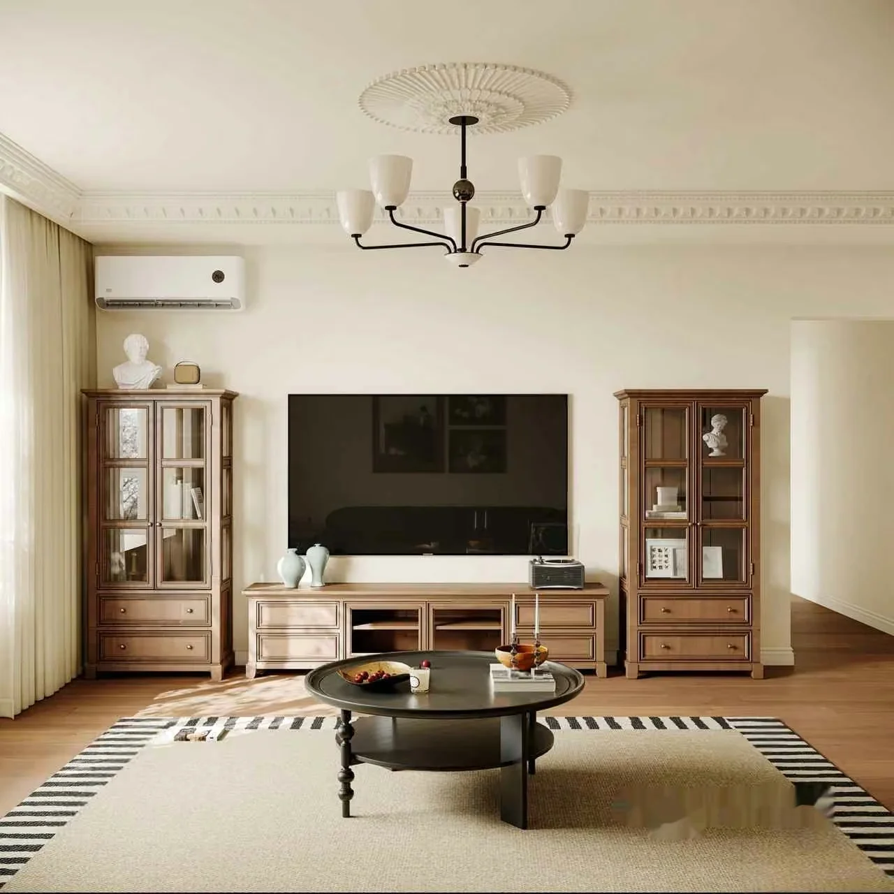 Modern Living Room 3D Model – 13382 – VRAY Render