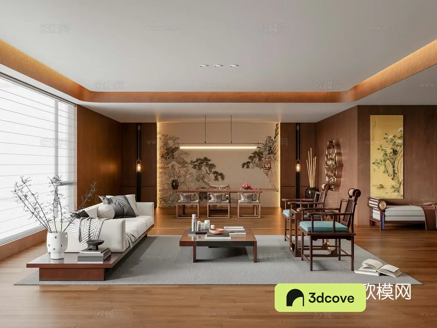 New Chinese living room