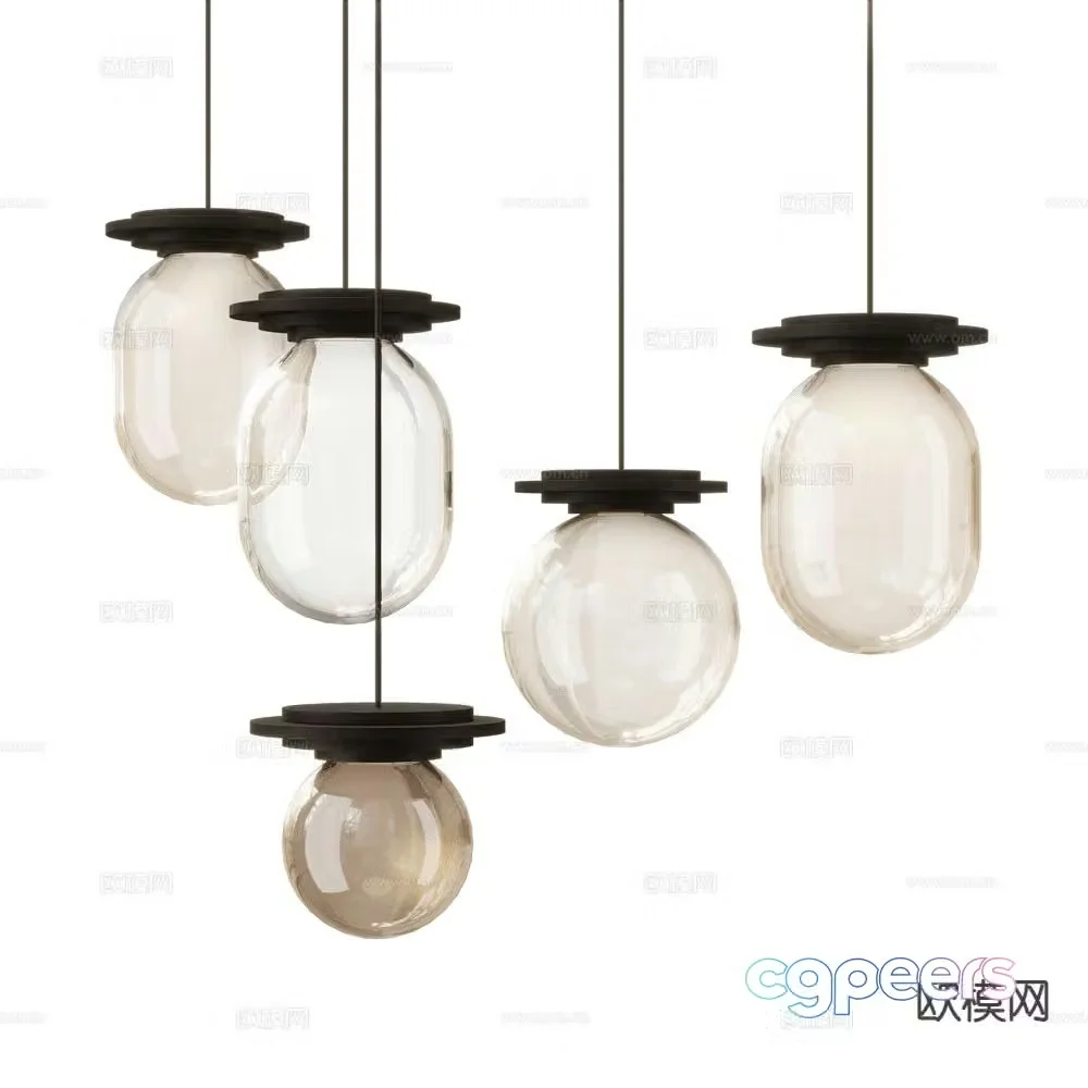 DECHEM chandelier 3d model