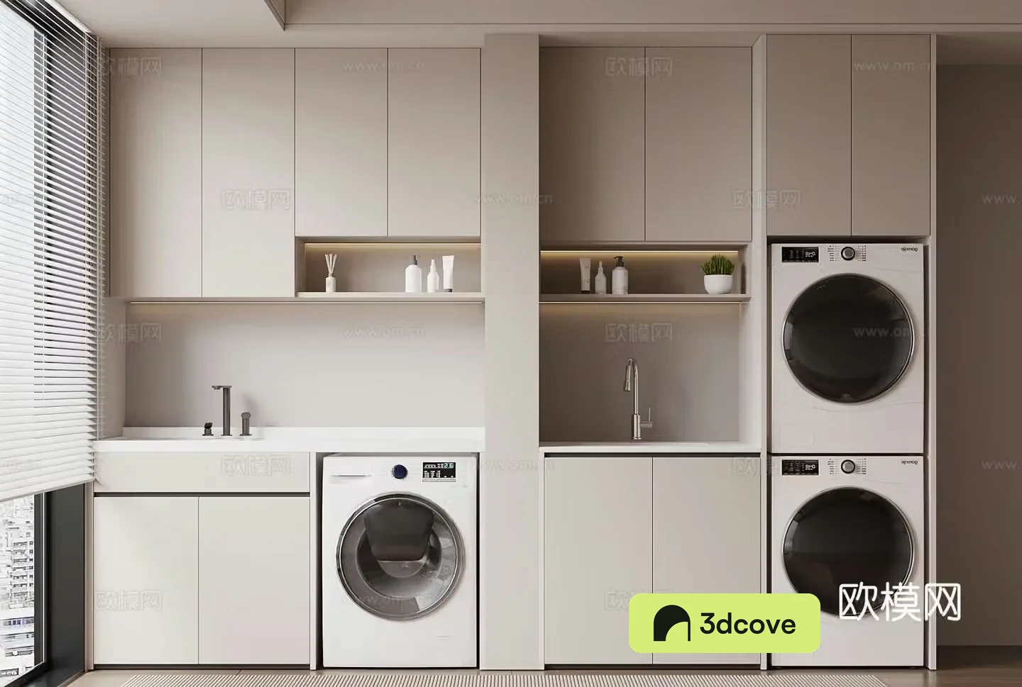 Washing cabinet modern washing cabinet