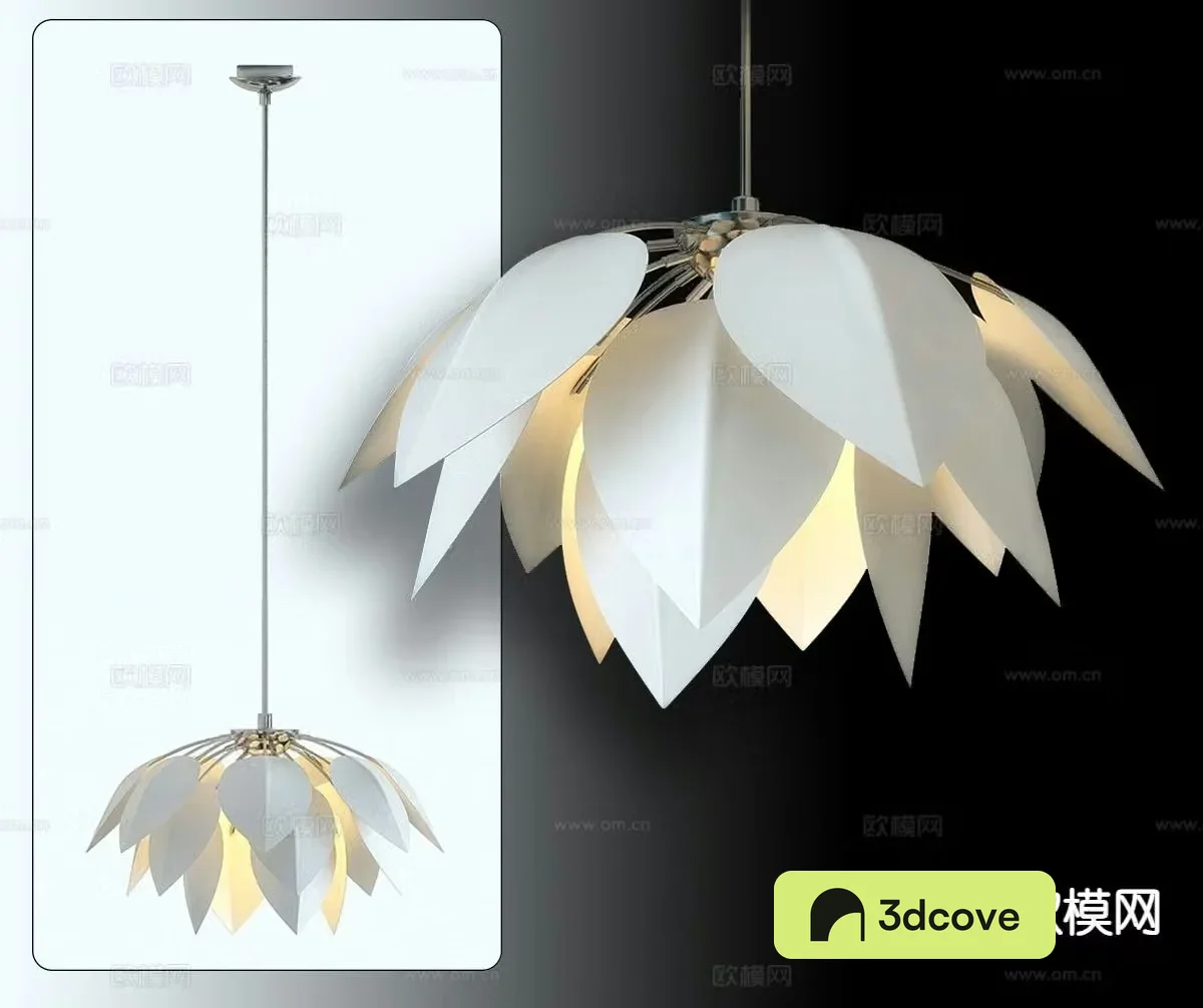 Bedside small chandelier petal small chandelier