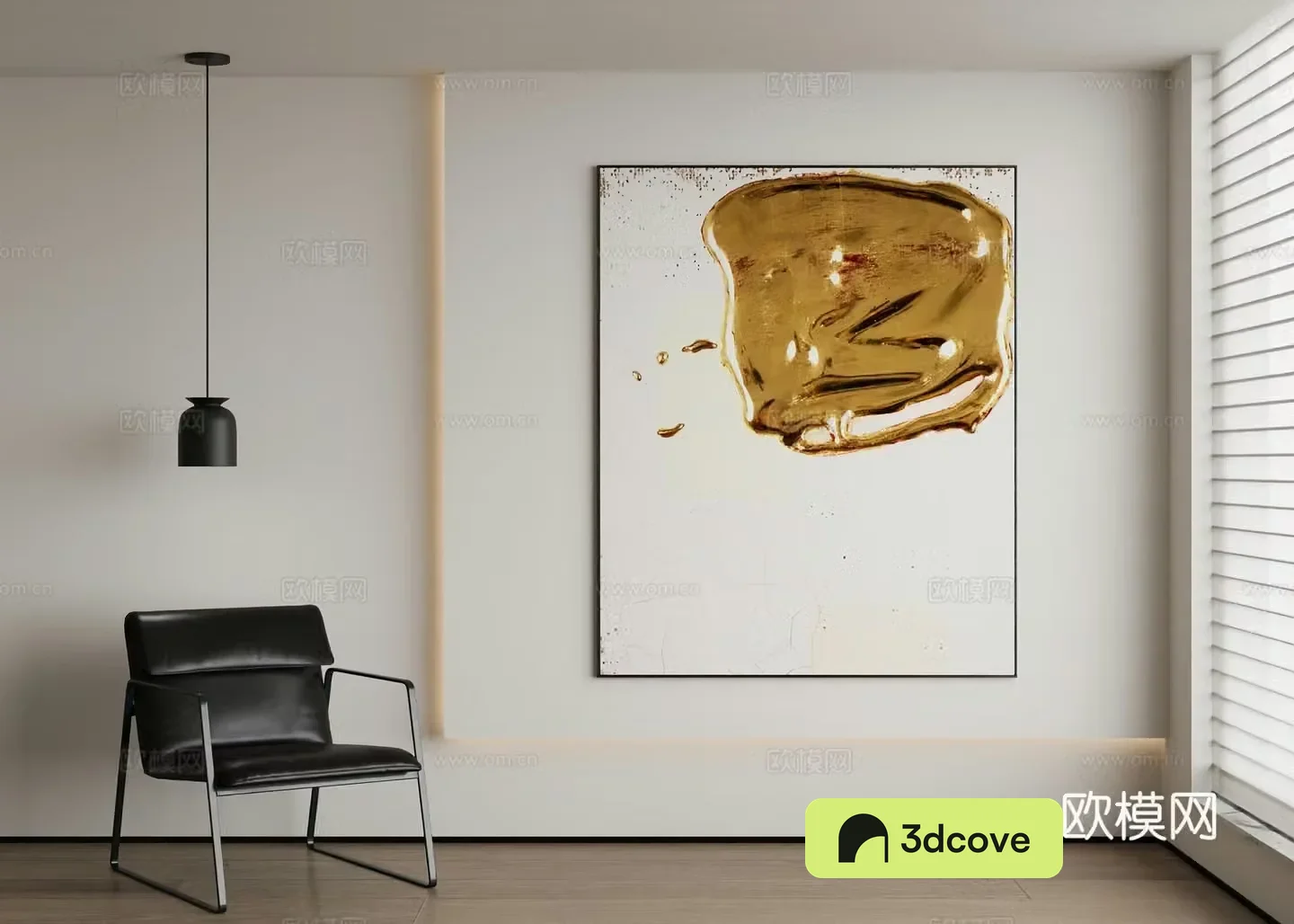 Modern abstract painting decorative painting