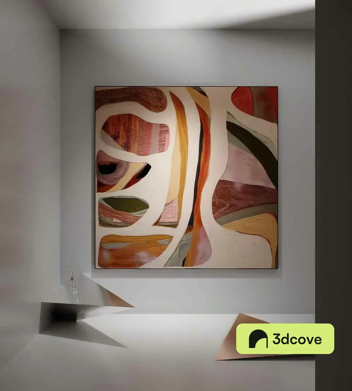 Large Abstract Art Piece