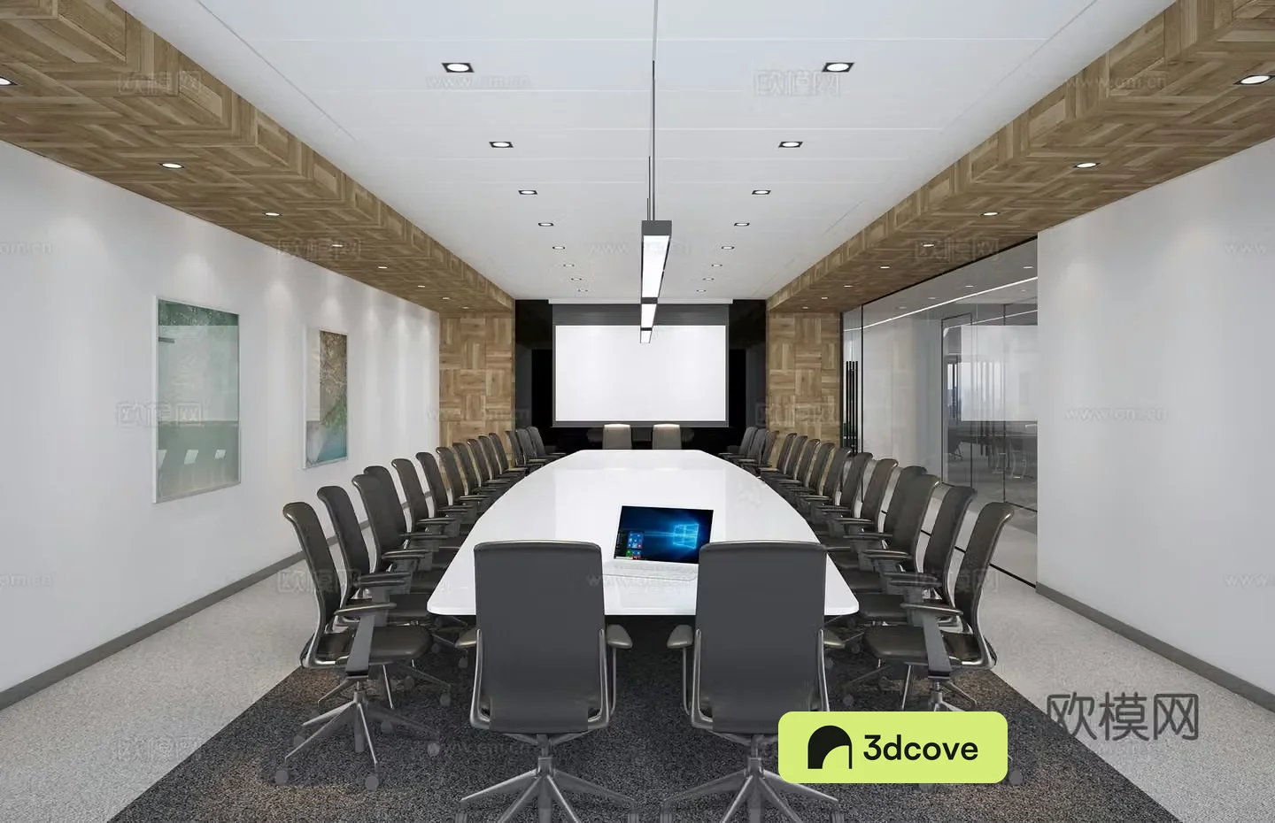Modern conference room