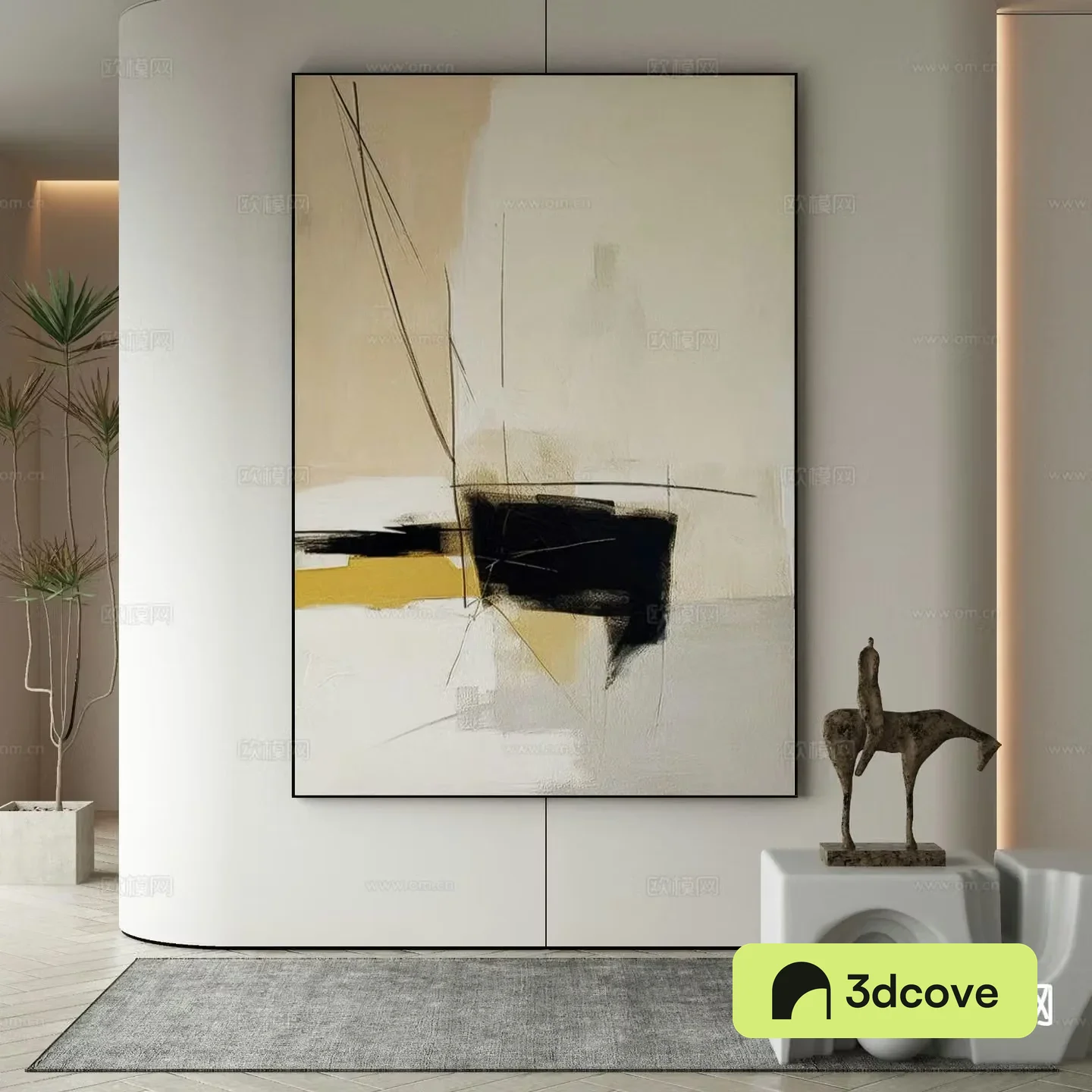 Modern decorative painting abstract painting