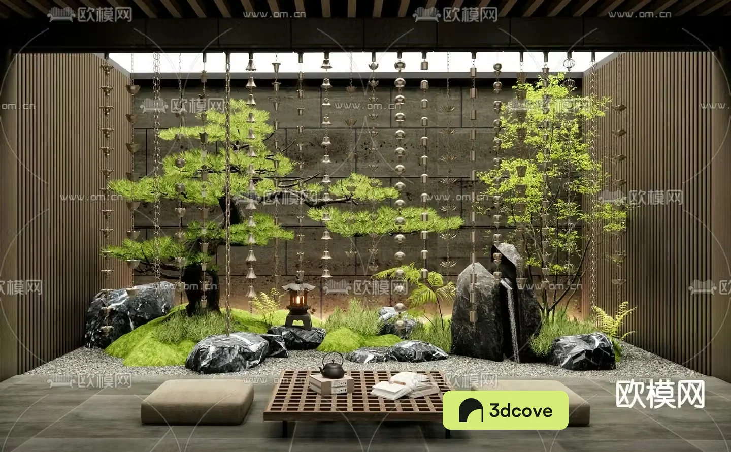 Courtyard landscape patio garden