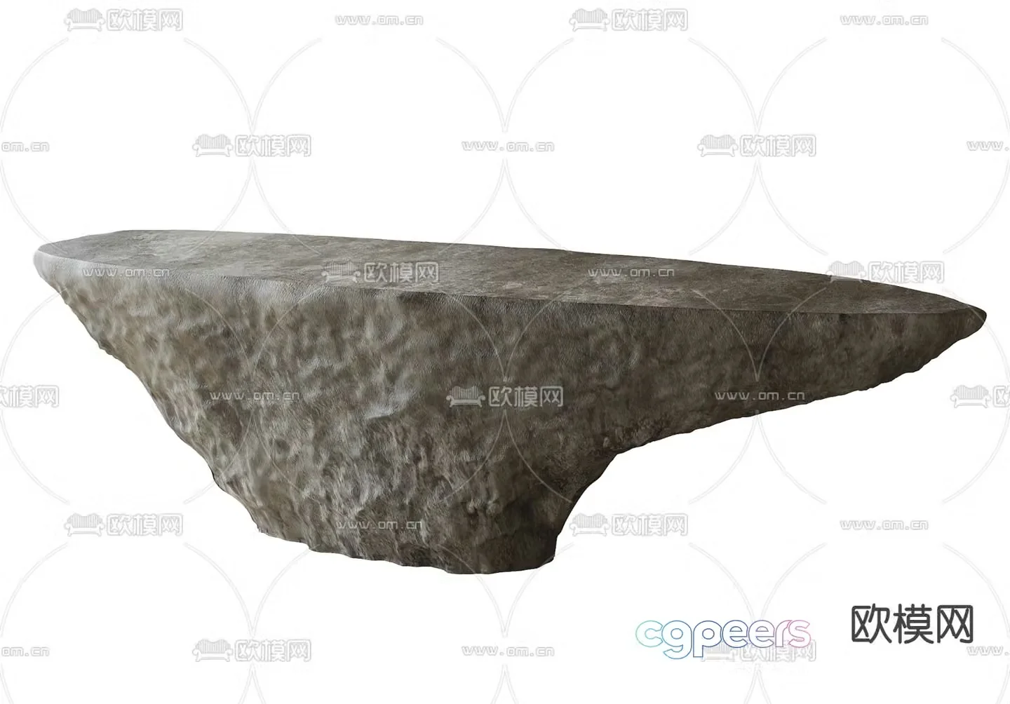 Alien reception desk 3D model