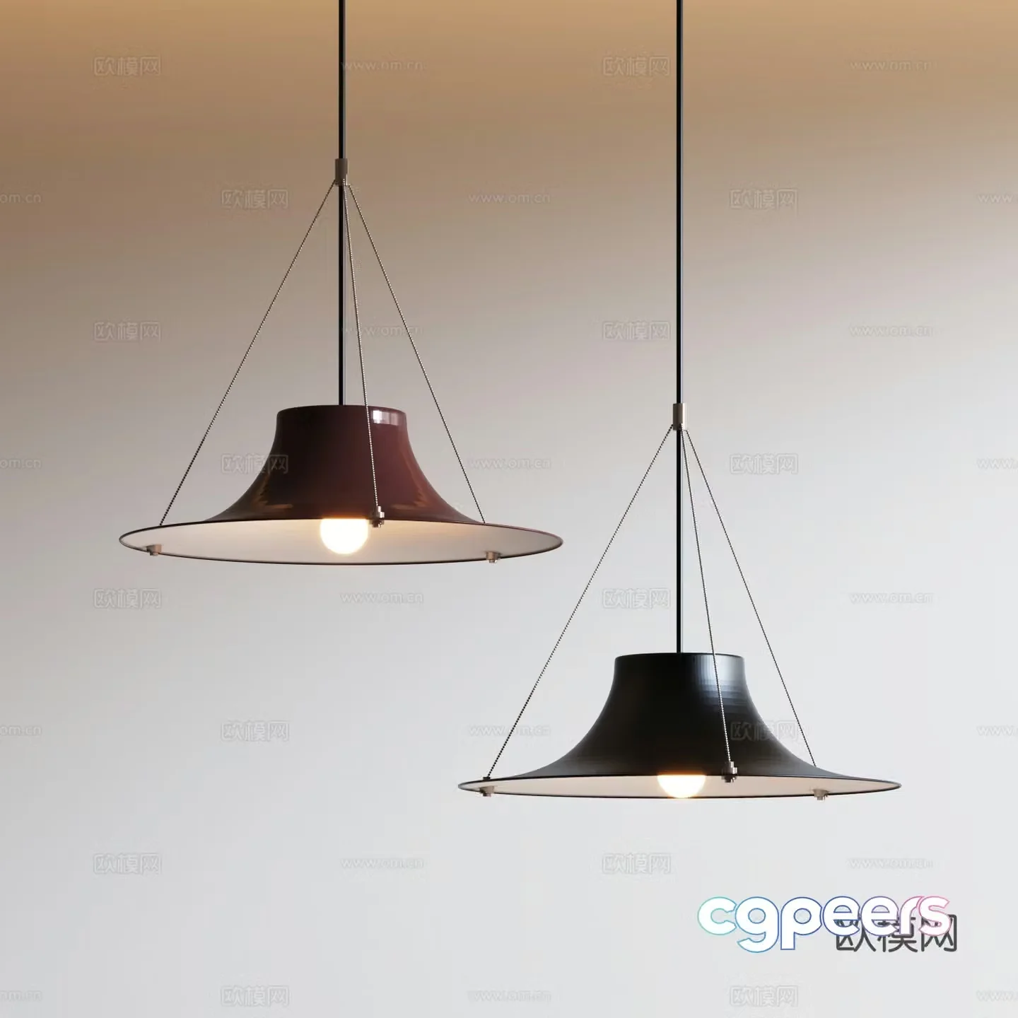 Bar chandeliers Restaurant chandeliers Small chandeliers Bedside chandeliers Decorative chandeliers 3D model