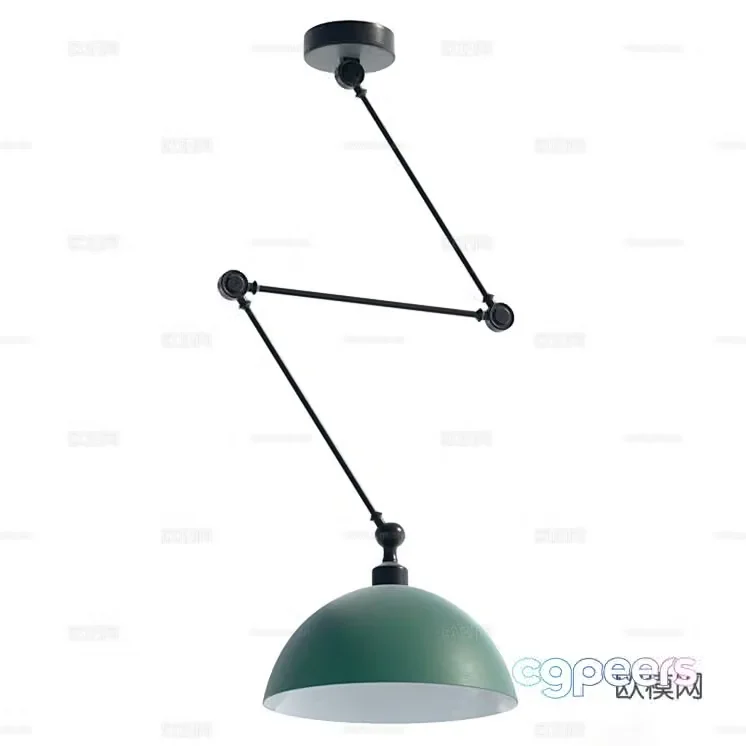 Industrial LOFT chandelier 3d model