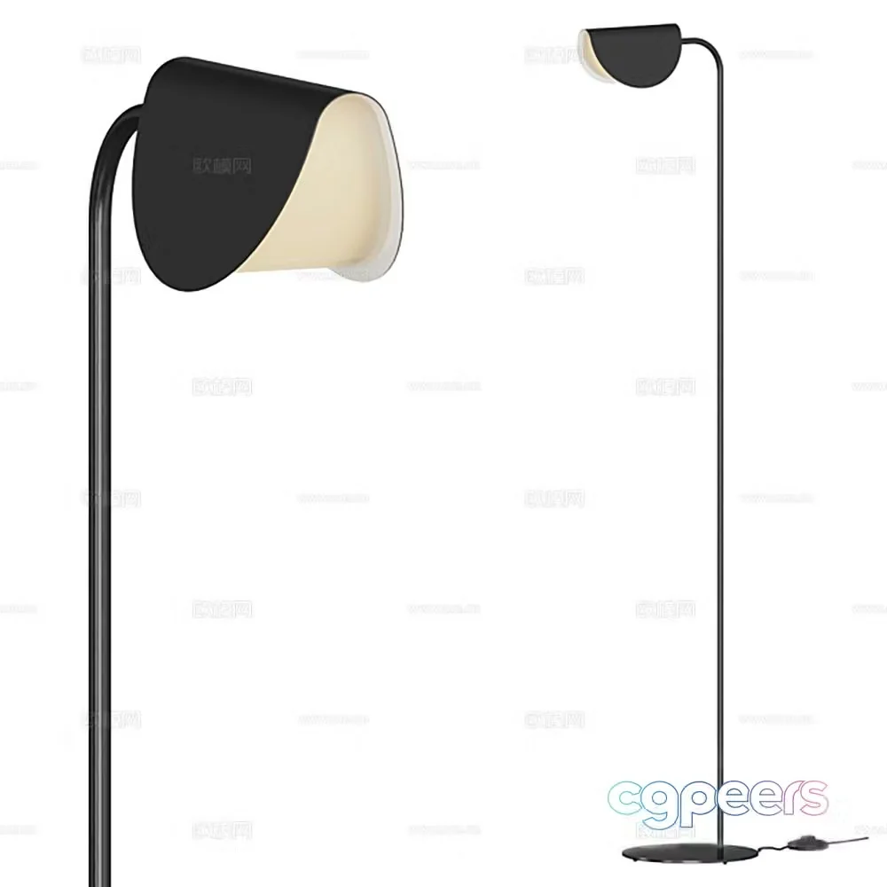 Modern floor lamp 3d model