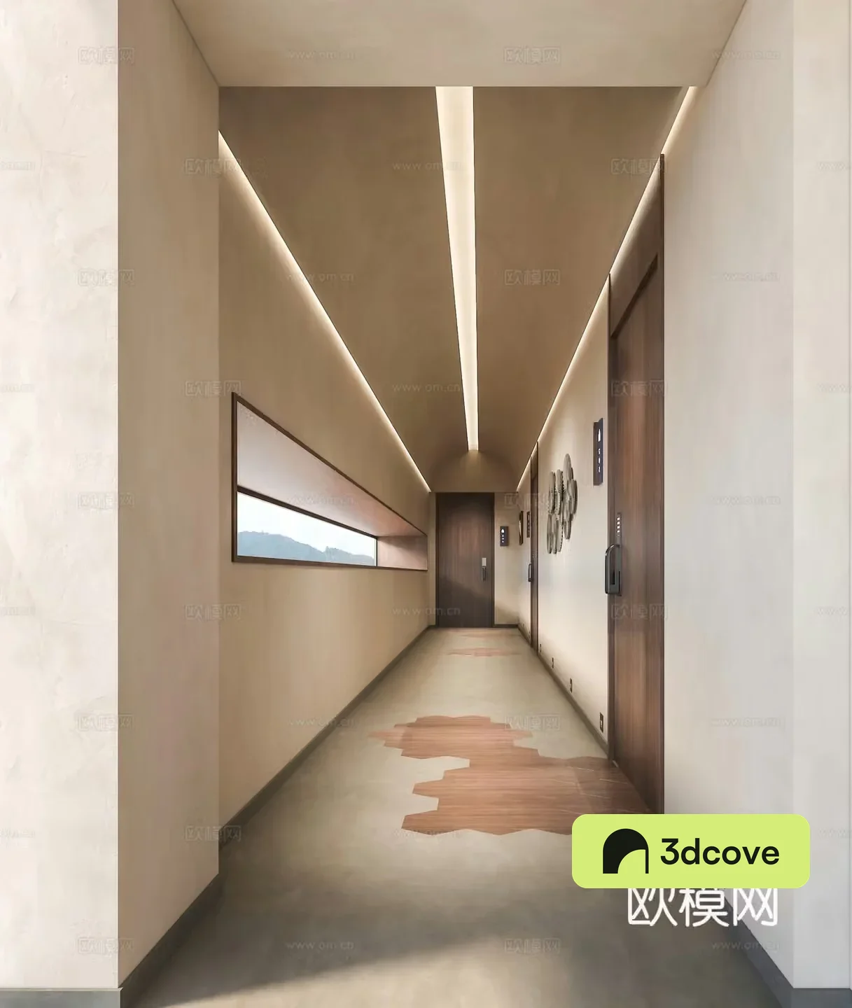 B&B corridor