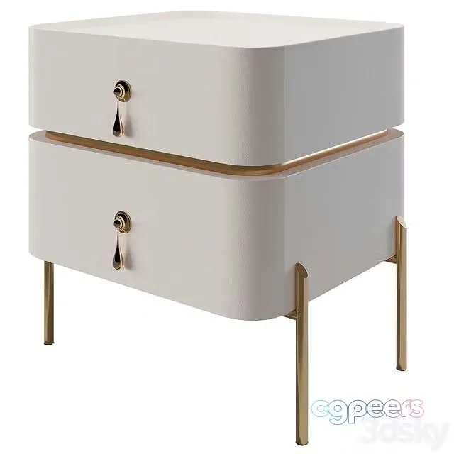 3ds Max Free – Modern Bedroom Nightstand