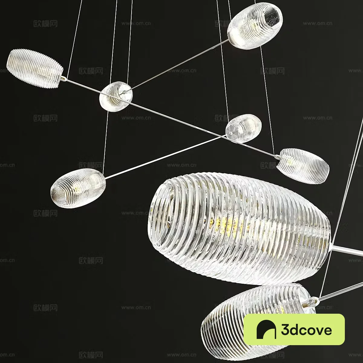 Modern light luxury decorative chandeliers