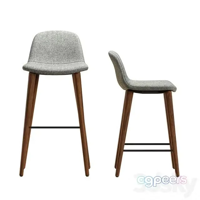 3ds Max Free – Bacco barstool