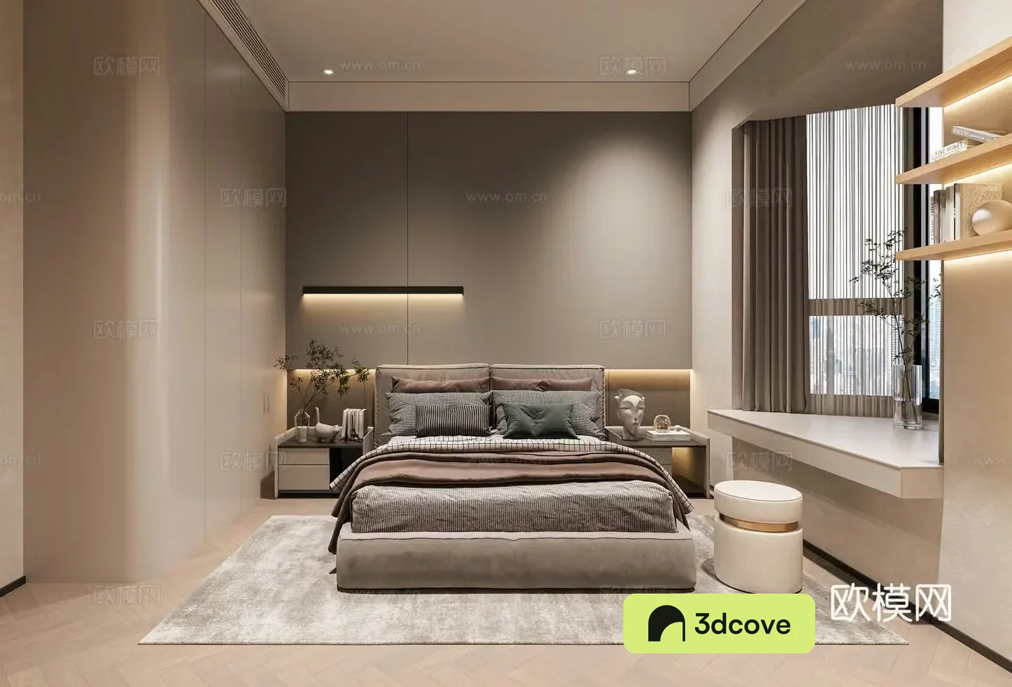 Modern bedroom