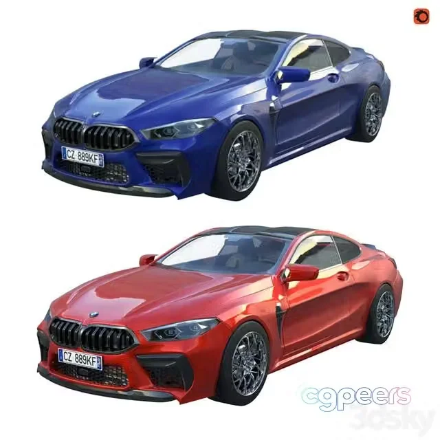 3ds Max Free – BMW M8 2019