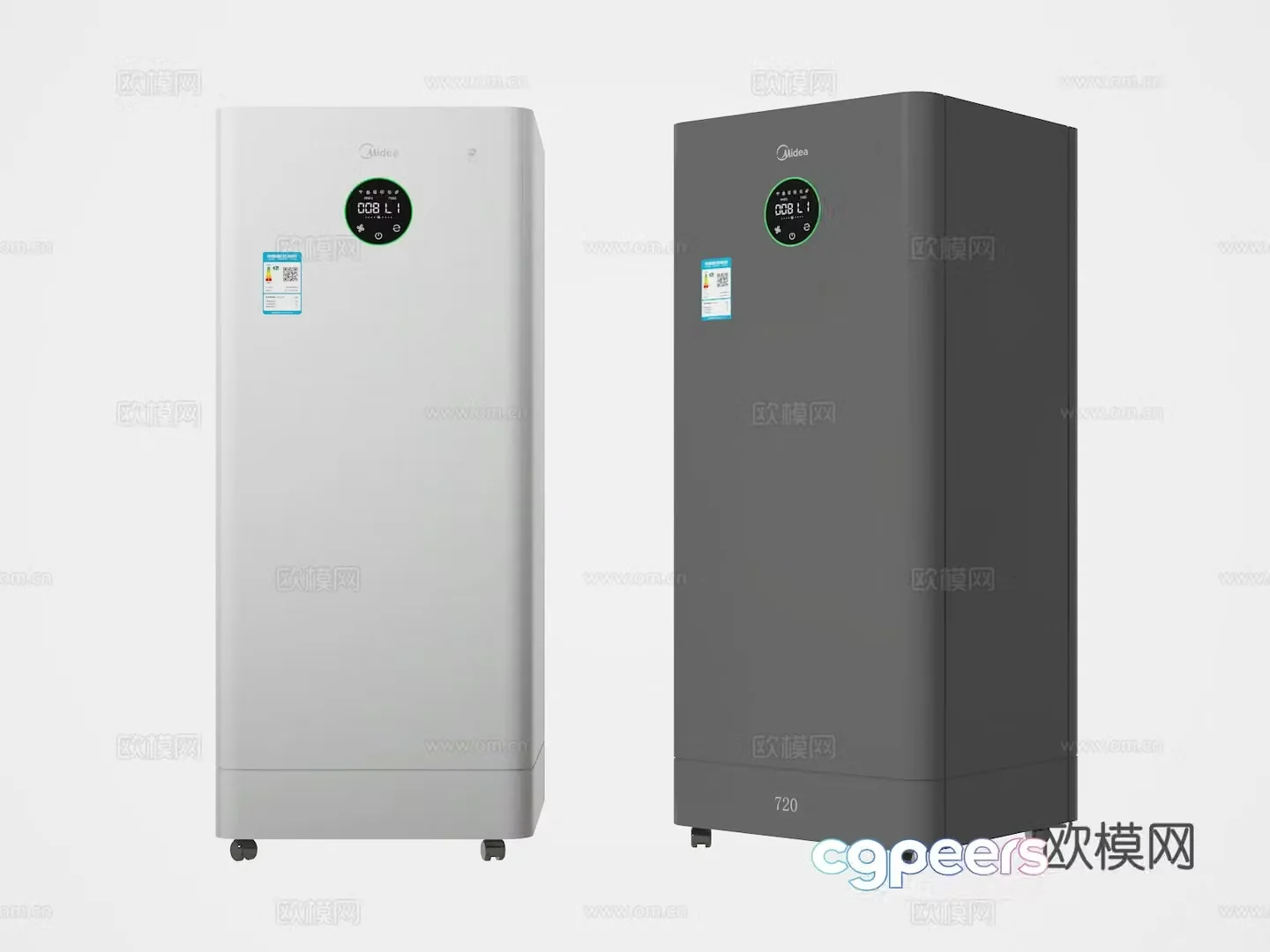 Water purifier 3d model