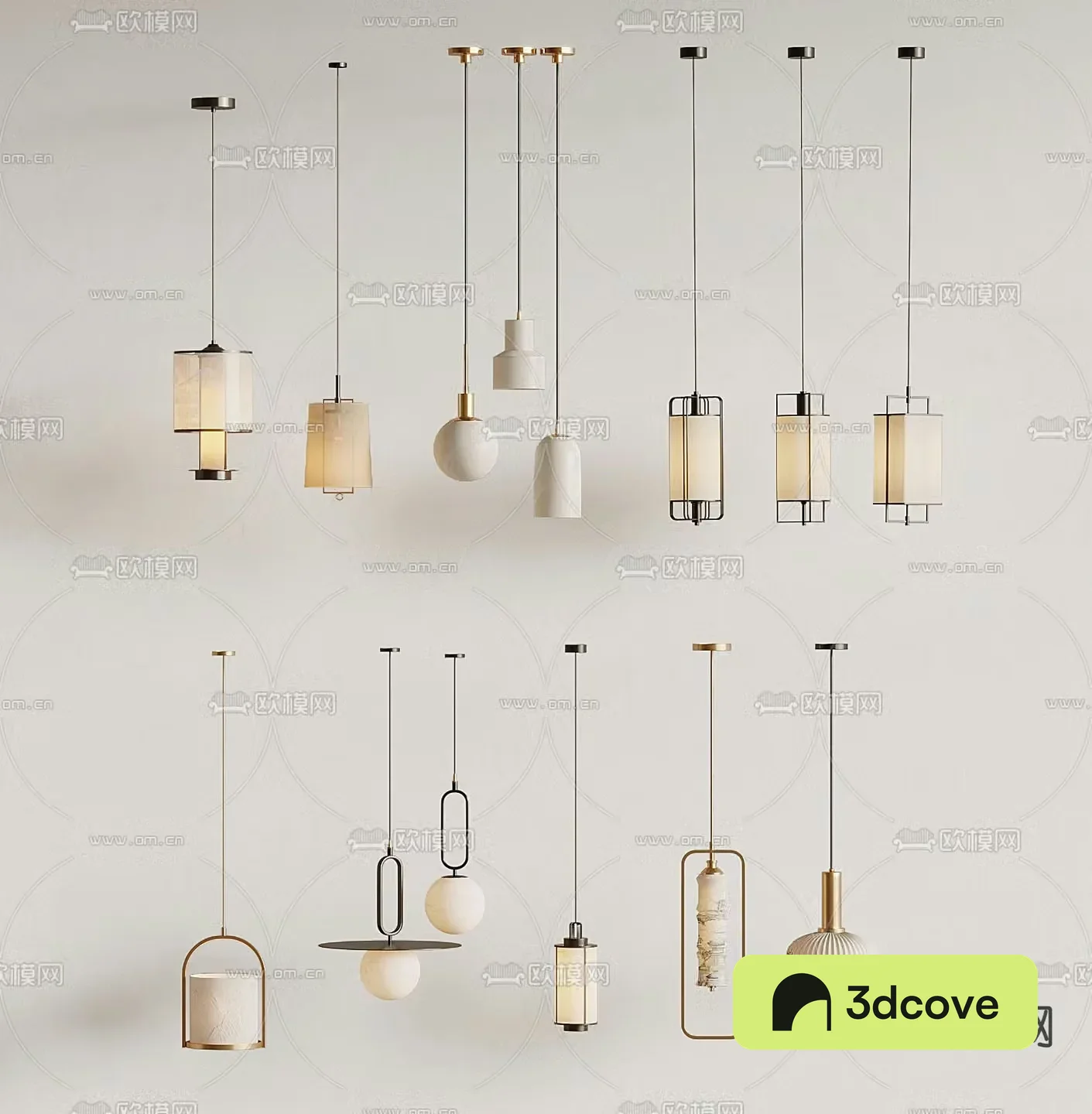 New Chinese style small chandelier