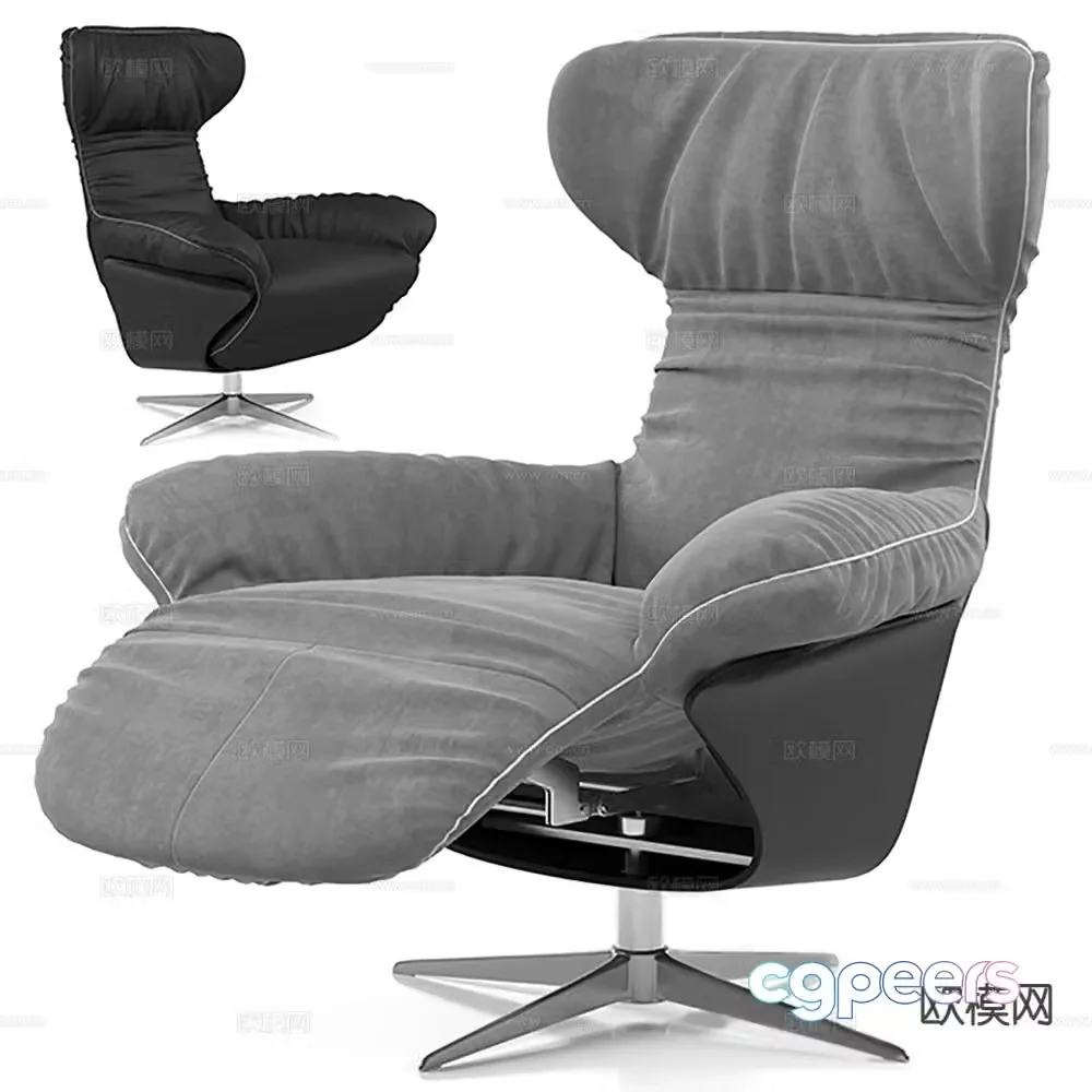 Modern executive chair boss chair office chair computer chair 3d model