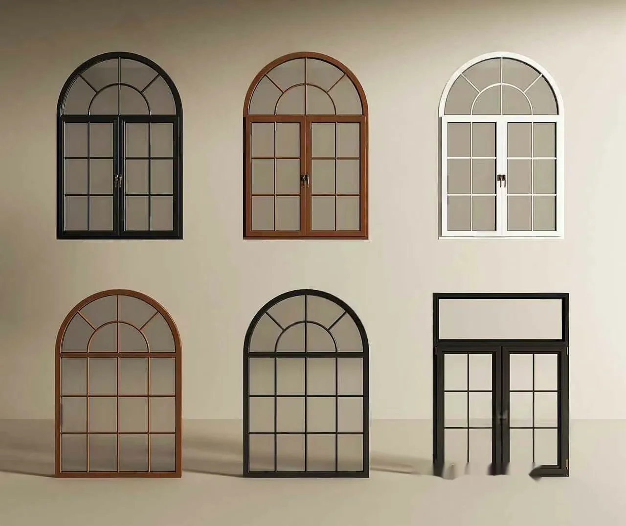 Wooden Window Frames 3D Model – 15915 – VRAY Render