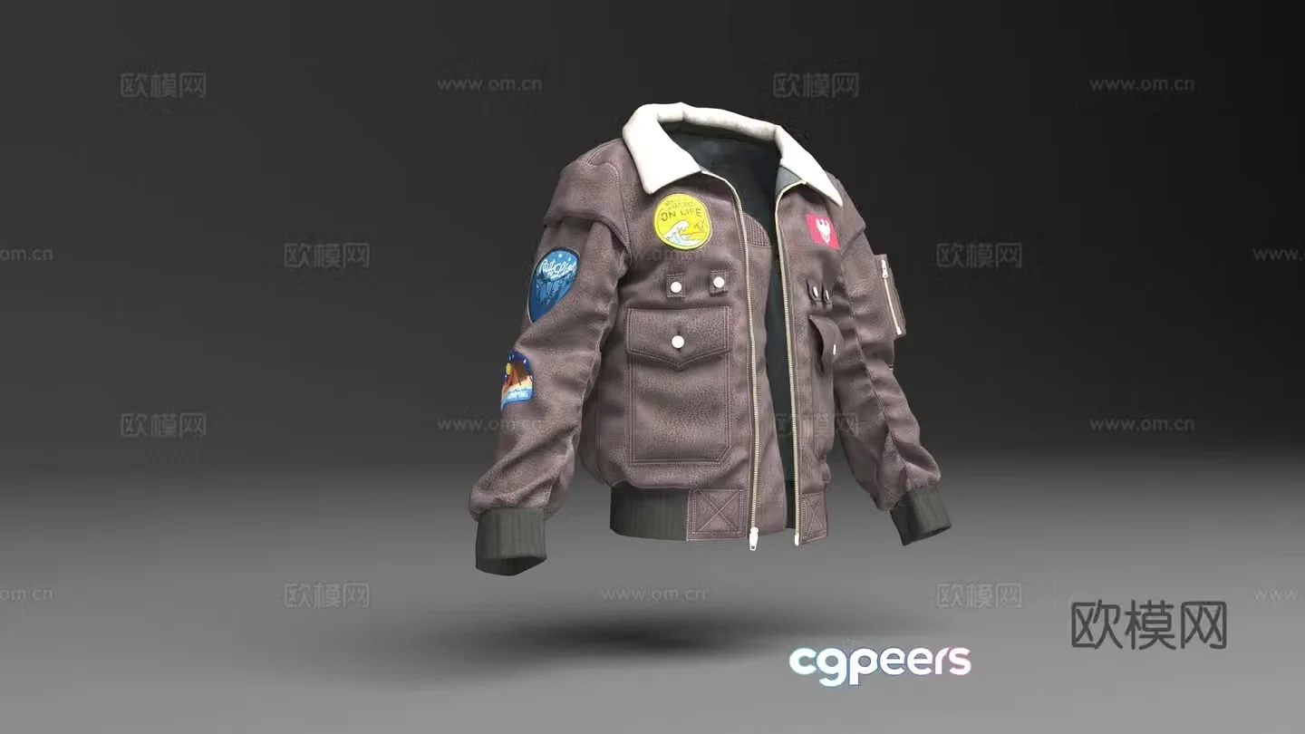 Boat Jacket 3d Model