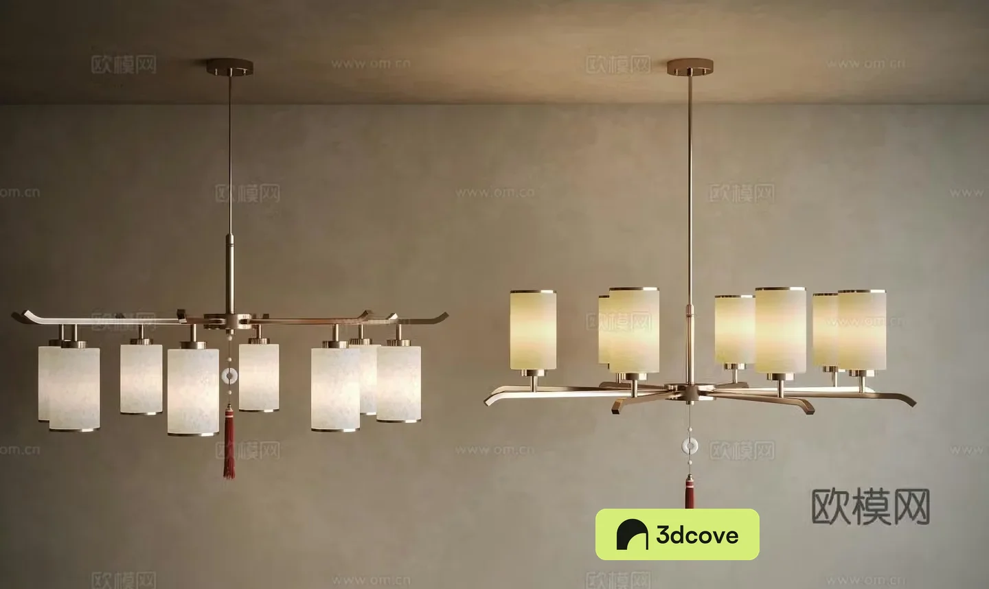 New Chinese style chandelier multi-head chandelier