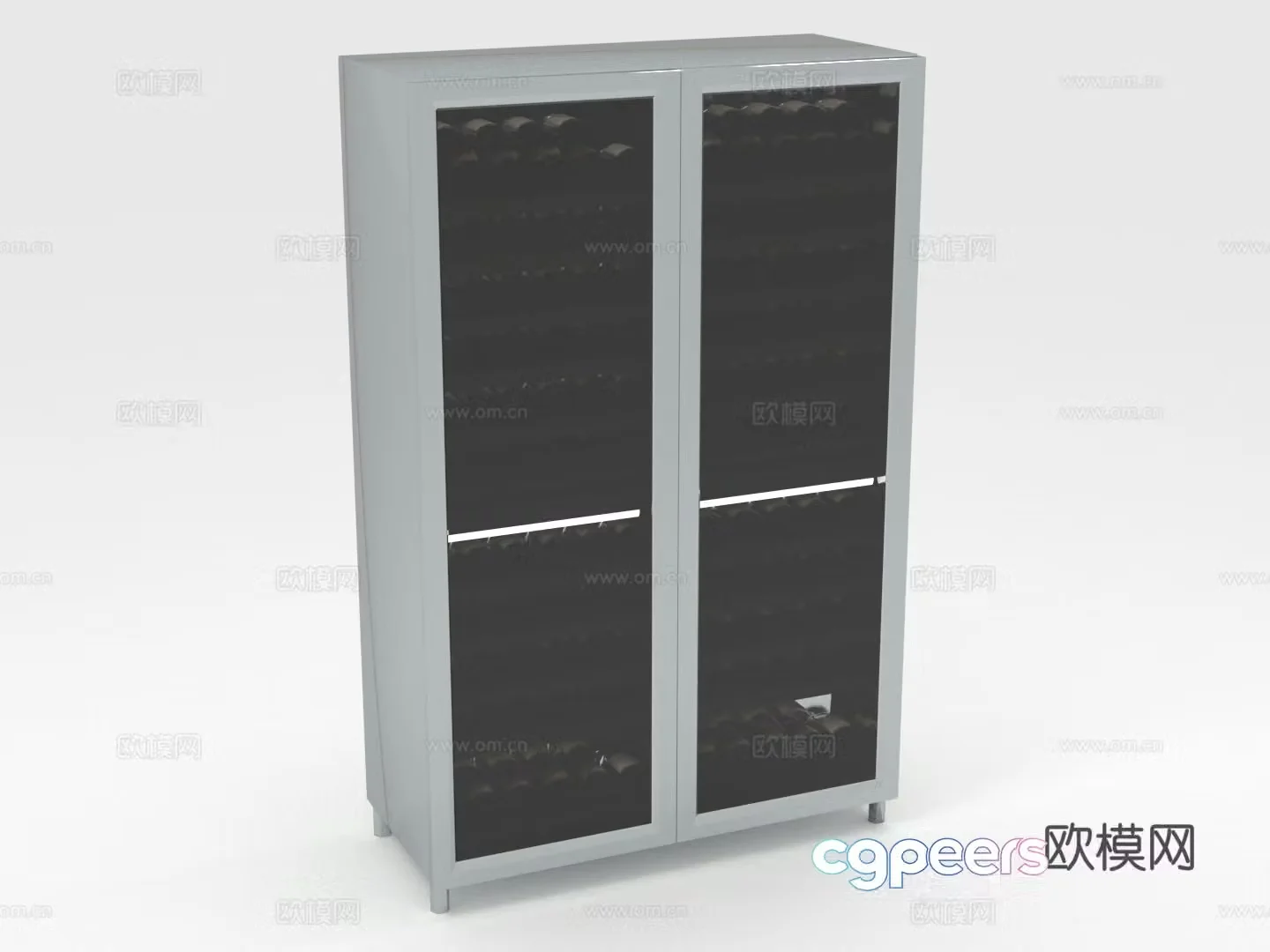 Wine cabinet display cabinet vertical cabinet storage cabinet cabinet 3d model