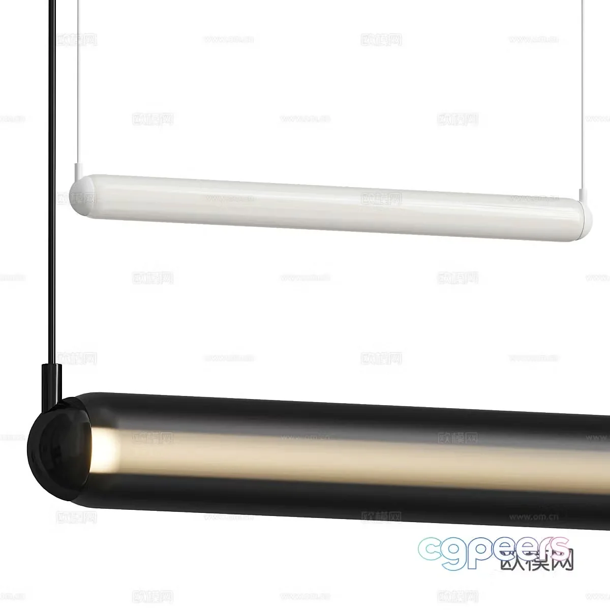 Modern Italian Puro Solo Decorative Chandelier 3d Model