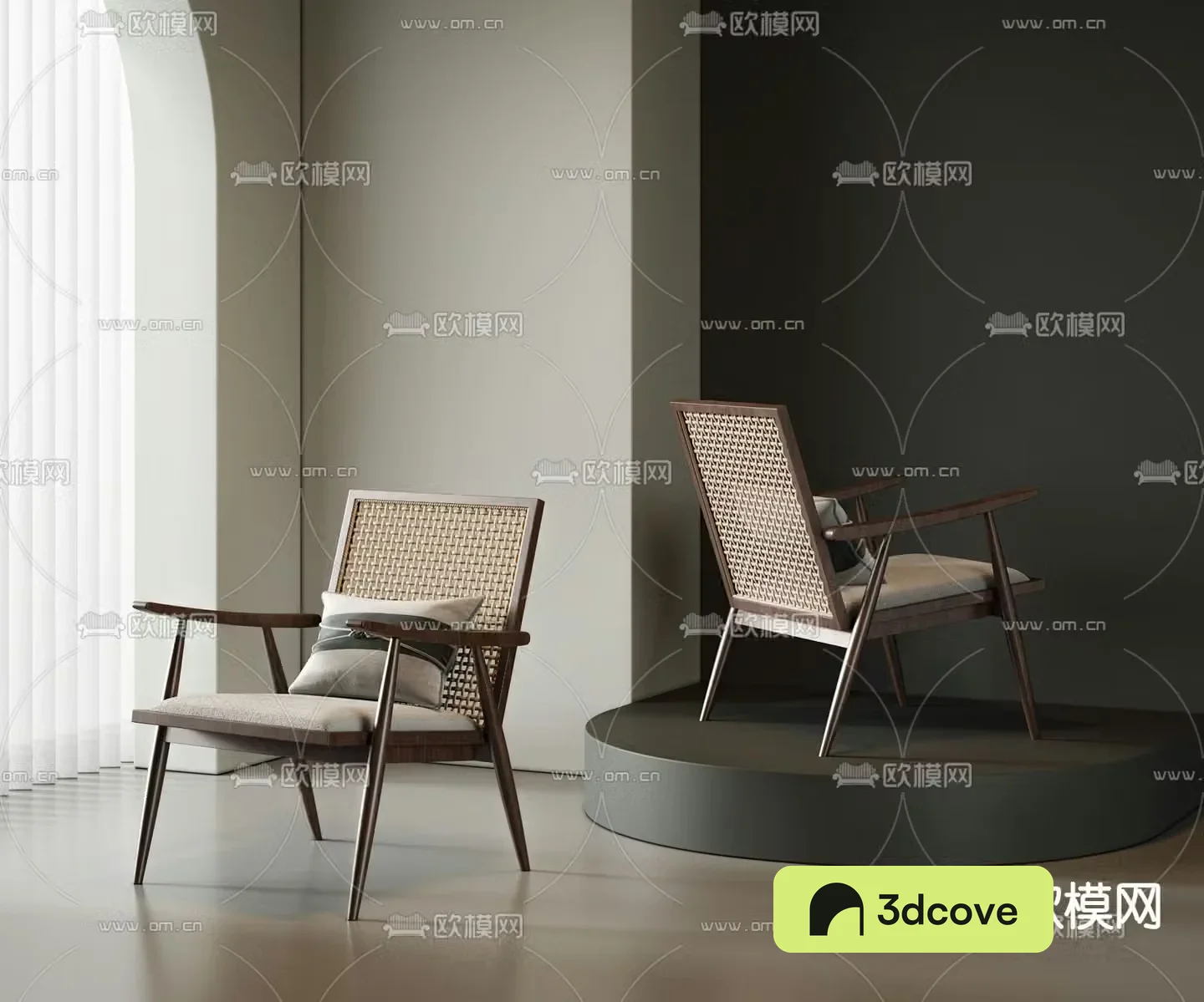 Wabi-sabi chair leisure chair