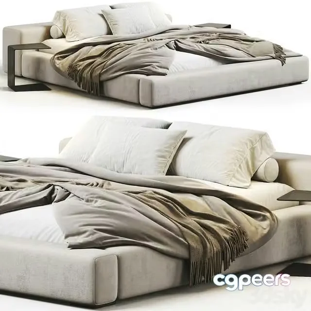3ds Max Free – Lavsit Low Bed Casper