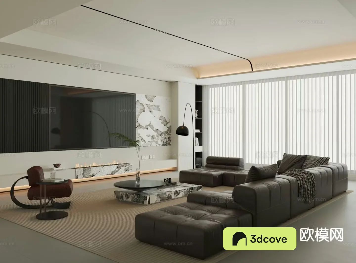 Modern sofa set