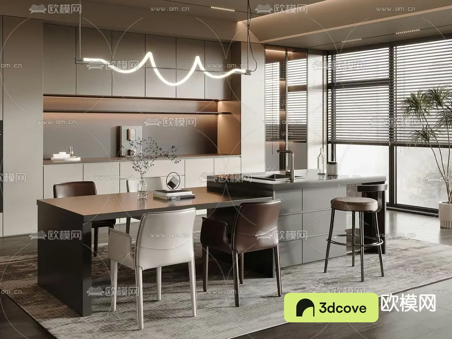 Modern restaurant
