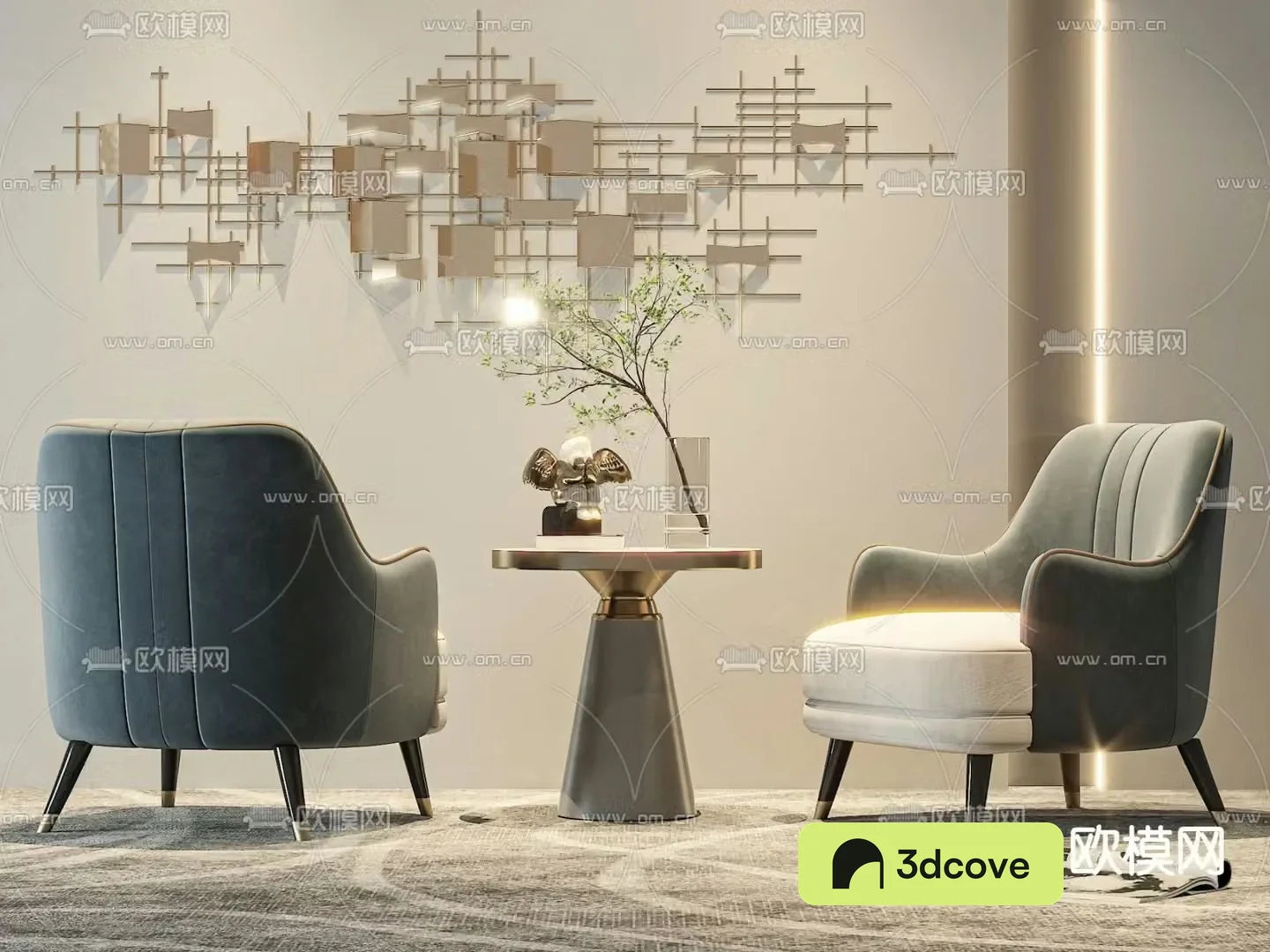 Light luxury chair leisure chair sofa chair