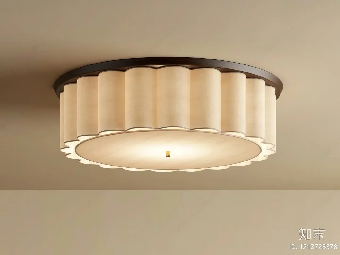 Gold Light Fixture 3D Model – 6996 – VRAY Render