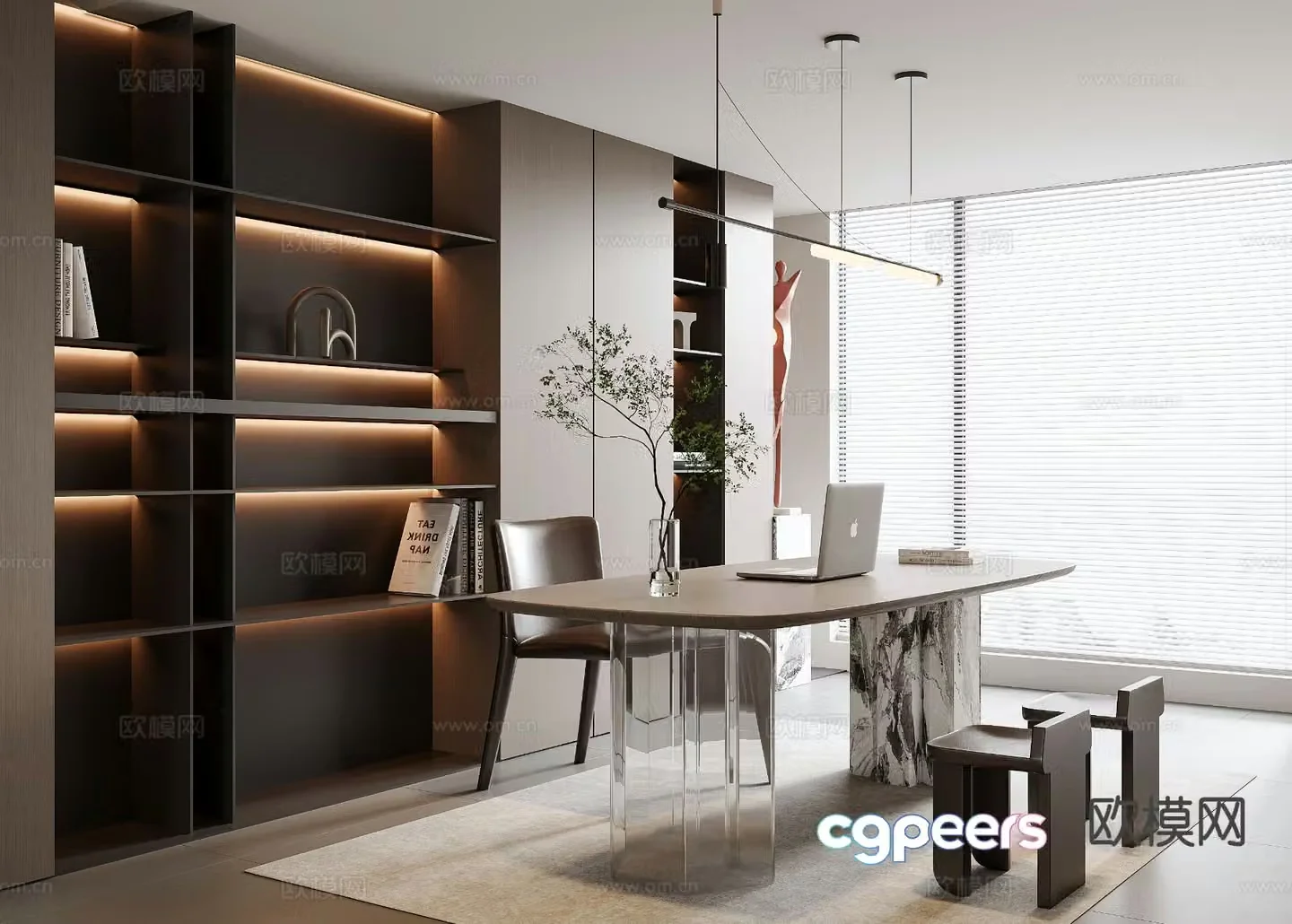 Italian study 3D model