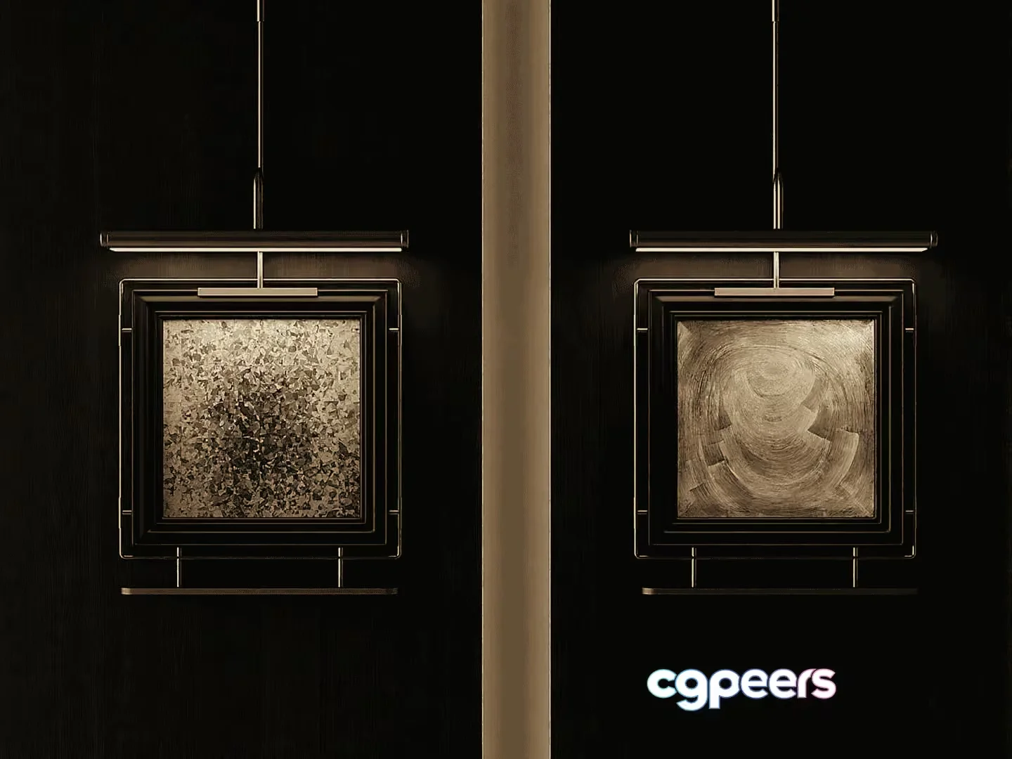 Modern Light Fixtures 3D Model – 14616 – VRAY Render