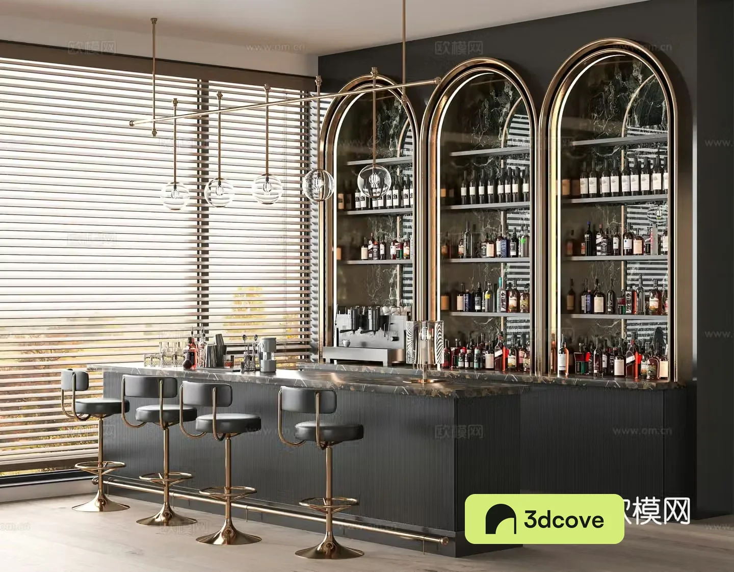 Modern bar
