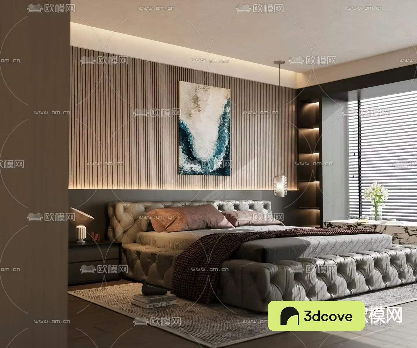 Italian double bed