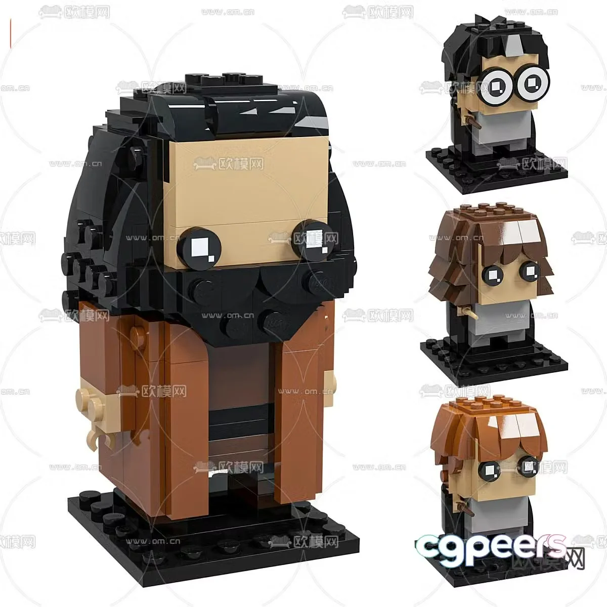 Lego toys building block toys 3d model