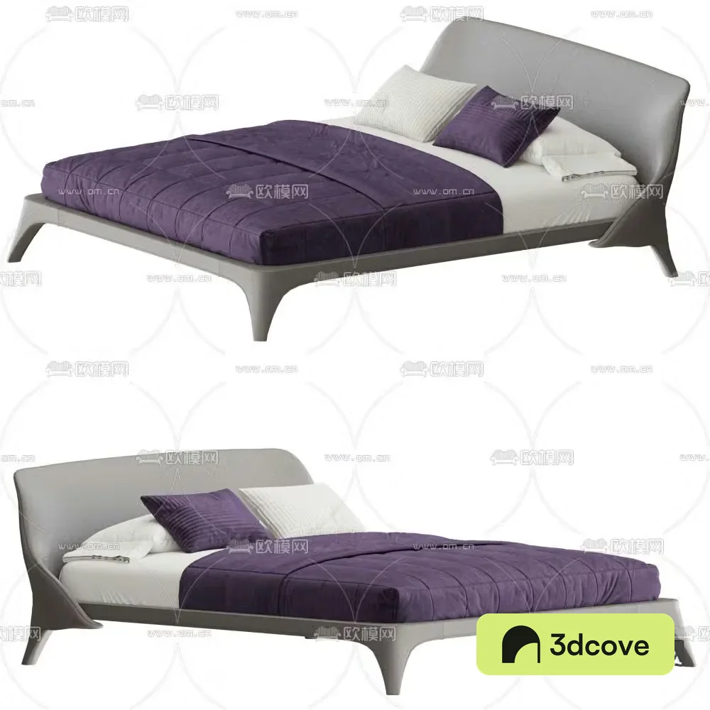 Nice modern double bed
