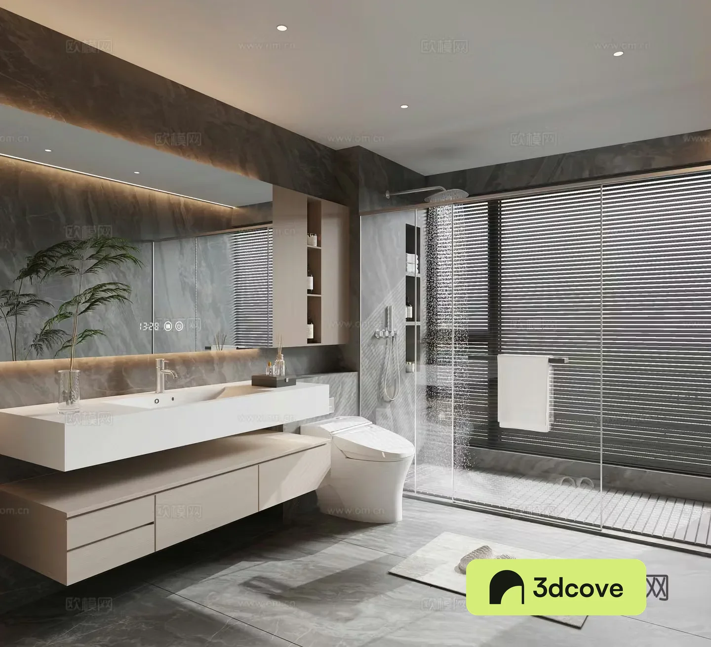 Modern bathroom