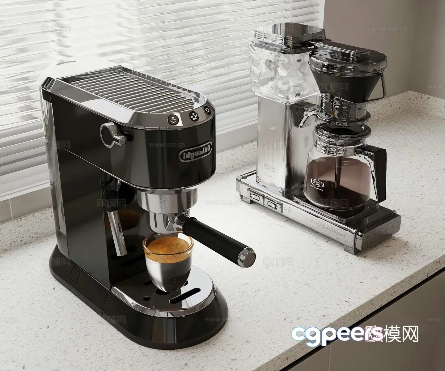 Coffee machine 3d model