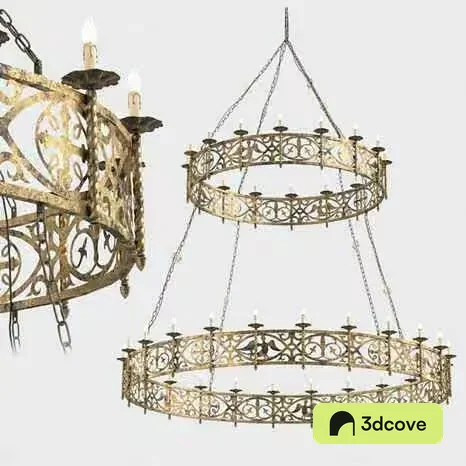 Gold Light Fixture