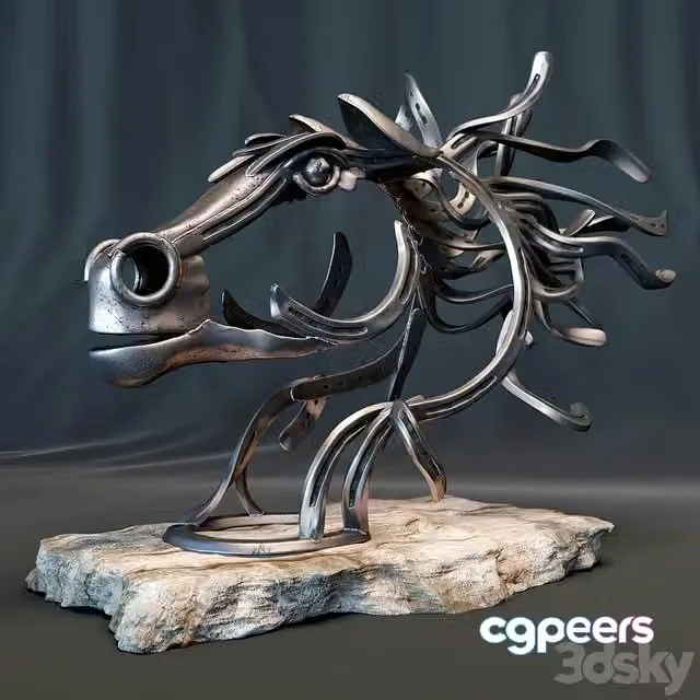 3ds Max Free – Tolley Marney – Horse