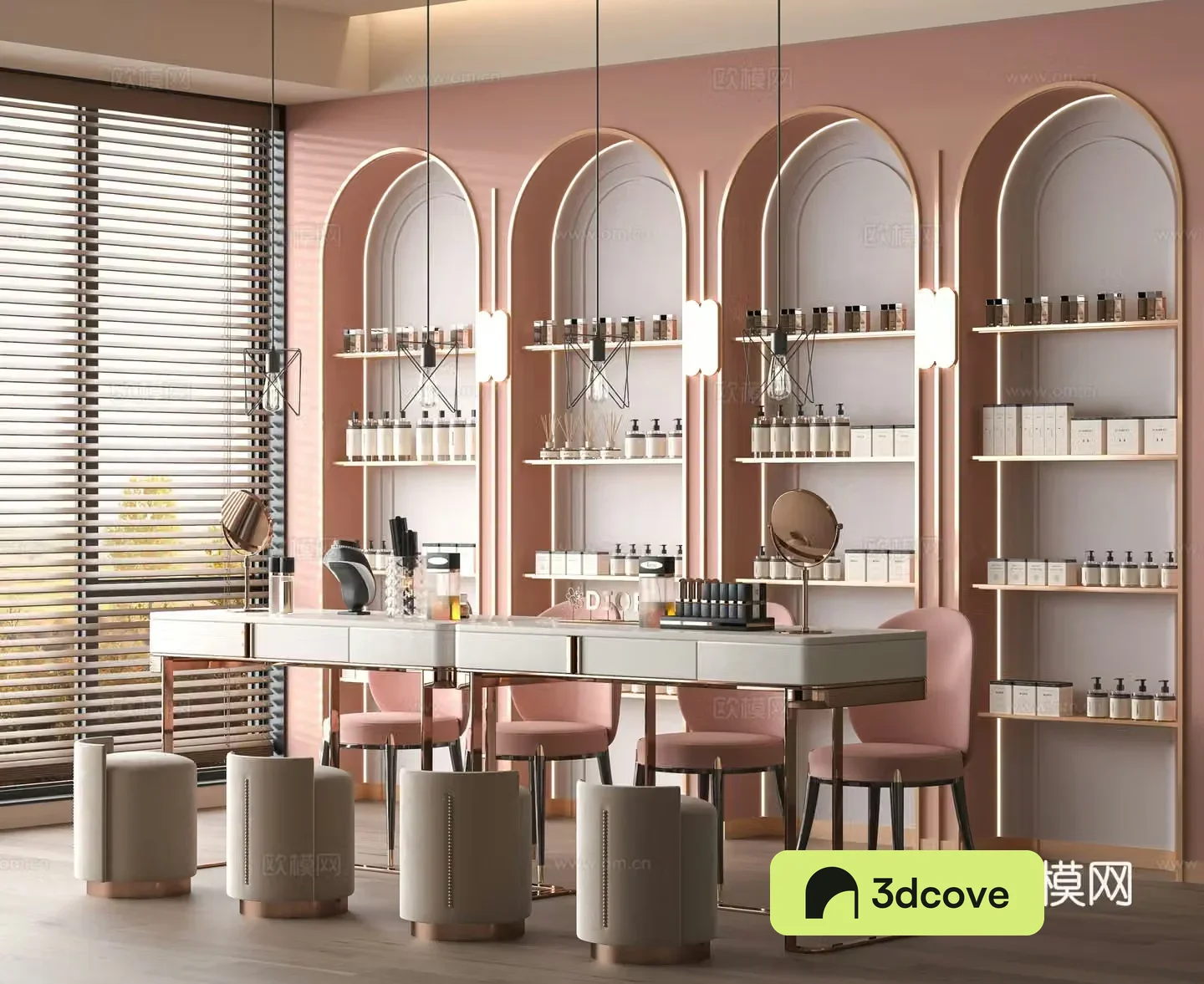 Modern nail salon