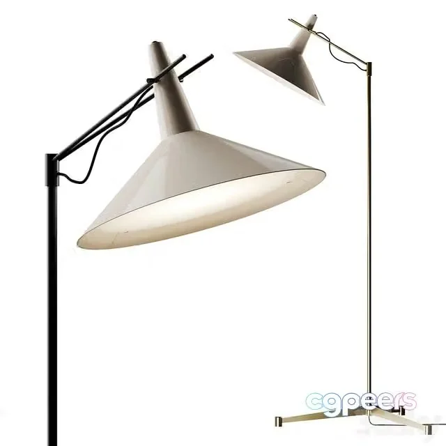 3ds Max Free – CB2 Paul McCobb Exposior Floor Lamp