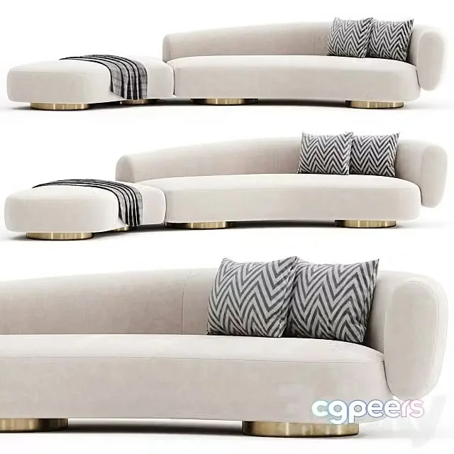 3ds Max Free – REPOSE OKHA Sofa