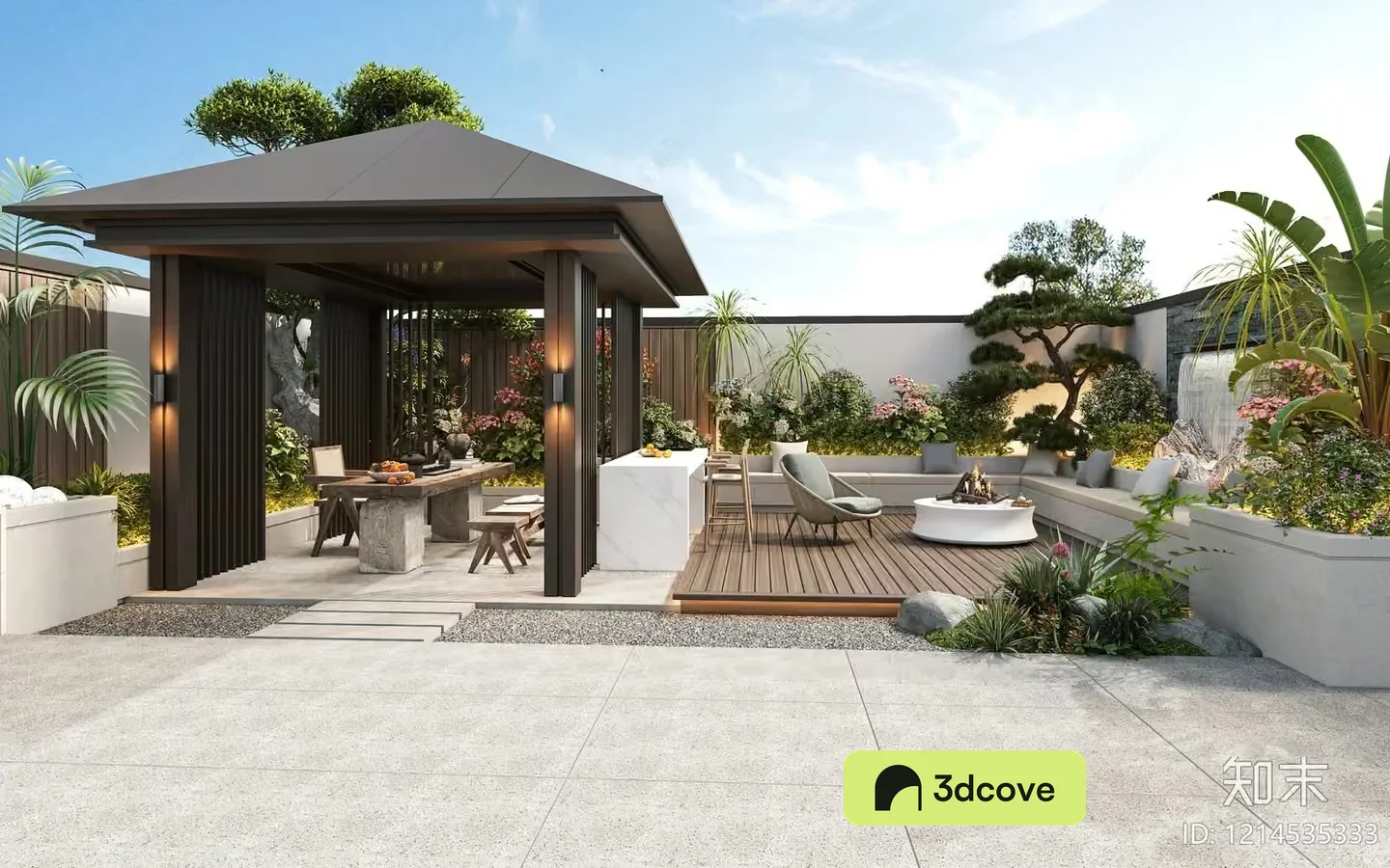 Outdoor Seating Area