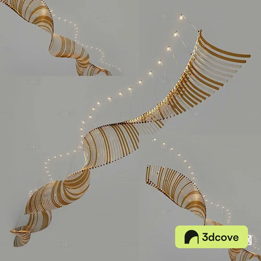 Simple European art chandelier crystal chandelier